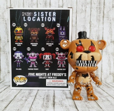 FNAF-Five Nights at Freddy?S figurina Nightmare Freddy cu baterii foto