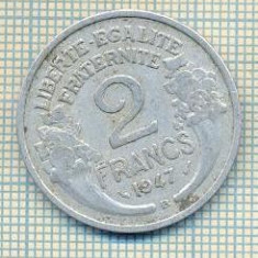 11439 MONEDA - FRANTA - 2 FRANCS - ANUL 1947 B -STAREA CARE SE VEDE