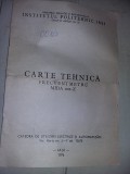 CARTE TEHNICA Frecventmetru MIDA,An 1976,Institutul Politehnic IASI,T.GRATUIT