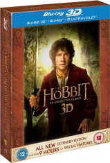 Hobbitul: O calatorie neasteptata - Versiune extinsa Blu-ray 3D + 2D foto