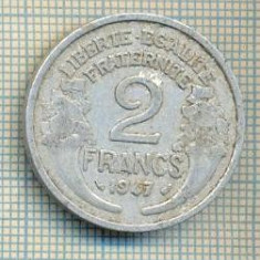 11442 MONEDA - FRANTA - 2 FRANCS - ANUL 1947 -STAREA CARE SE VEDE