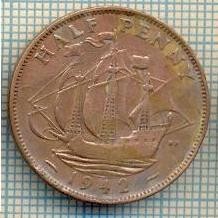 11478 MONEDA - MAREA BRITANIE - HALF PENNY - ANUL 1942 -STAREA CARE SE VEDE