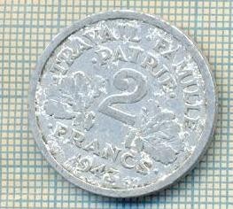 11443 MONEDA - FRANTA-GUVERNUL VICHY- 2 FRANCS - ANUL 1943 -STAREA CARE SE VEDE foto