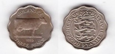 Guernsey 1959 - 3 pence foto