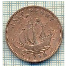 11468 MONEDA - MAREA BRITANIE - HALF PENNY - ANUL 1938 -STAREA CARE SE VEDE