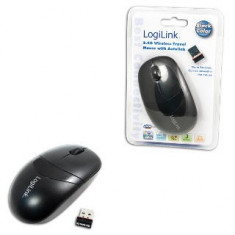 Mouse LogiLink optic wireless, 2.4 GHz, negru foto