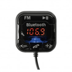 Modulator FM Bluetooth, MP3, incarcare USB, functie apel, microfon, Home foto