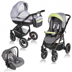 Carucior Crooner 3 in 1 - Vessanti - Green/Gray foto