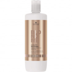 BlondMe Keratin Restore Sampon Femei 1000 ml foto