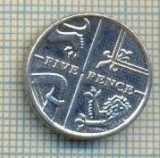 11498 MONEDA - MAREA BRITANIE - FIVE PENCE - ANUL 2012 -STAREA CARE SE VEDE