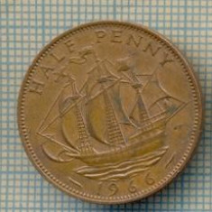 11487 MONEDA - MAREA BRITANIE - HALF PENNY - ANUL 1966 -STAREA CARE SE VEDE