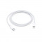 Cablu de date si incarcare original Apple, cu mufa Type-C, 1m, White (bulk)