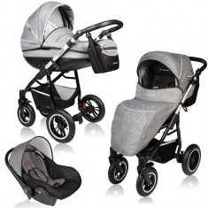 Carucior Crooner Prestige 3 in 1 - Vessanti - Gray foto