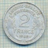 11427 MONEDA - FRANTA - 2 FRANCS - ANUL 1949 B -STAREA CARE SE VEDE