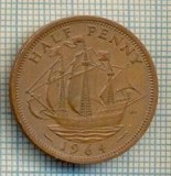 11472 MONEDA - MAREA BRITANIE - HALF PENNY - ANUL 1964 -STAREA CARE SE VEDE, Europa