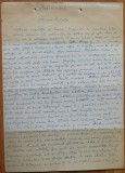 Manuscris Tudor Vianu , 4 pagini olografe semnate ; Insemnari ; Fecunditate