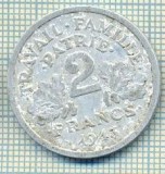 11450 MONEDA - FRANTA-GUVERNUL VICHY- 2 FRANCS - ANUL 1943 -STAREA CARE SE VEDE, Europa