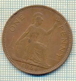 11456 MONEDA - MAREA BRITANIE - 1 PENNY - ANUL 1964 -STAREA CARE SE VEDE