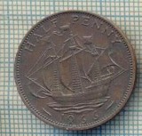 11480 MONEDA - MAREA BRITANIE - HALF PENNY - ANUL 1966 -STAREA CARE SE VEDE, Europa