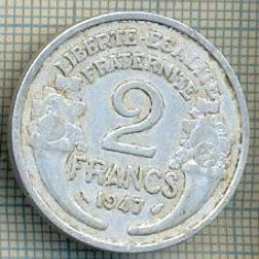 11436 MONEDA - FRANTA - 2 FRANCS - ANUL 1947 -STAREA CARE SE VEDE