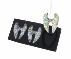 Set 3 decoratiuni suspendabile Translucent Wings foto