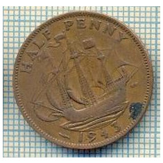 11467 MONEDA - MAREA BRITANIE - HALF PENNY - ANUL 1943 -STAREA CARE SE VEDE