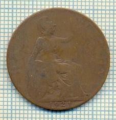11463 MONEDA - MAREA BRITANIE - HALF PENNY - ANUL 1921 -STAREA CARE SE VEDE