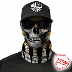 Bandana/Face Shield/Cagula/Esarfa - Tribal Skull , SA Co. original foto