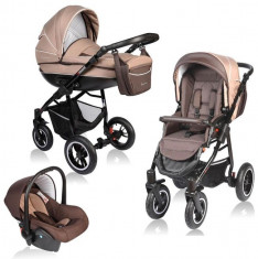 Carucior Crooner 3 in 1 - Vessanti - Beige foto