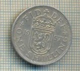 11492 MONEDA - MAREA BRITANIE - ONE SHILLING - ANUL 1957 -STAREA CARE SE VEDE, Europa