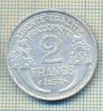 11438 MONEDA - FRANTA - 2 FRANCS - ANUL 1958 -STAREA CARE SE VEDE, Europa