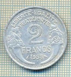 11438 MONEDA - FRANTA - 2 FRANCS - ANUL 1958 -STAREA CARE SE VEDE foto