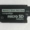 Adaptor Micro SD la Memory Stick Pro Duo