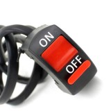 Intrerupator Buton ON/OFF Ghidon Moto Scuter ATV Bicicleta Trotineta 12-48V Universal 22mm