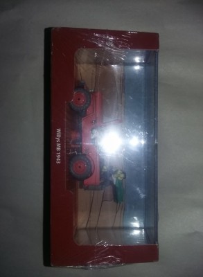 Macheta Jeep Willys TinTin, 1:43,Maceta vintage masina,scena film,Tr.GRATUIT foto