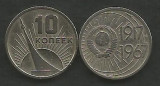 RUSIA URSS 10 COPEICI KOPEICI KOPEEK 1967 [1] XF , livrare in cartonas