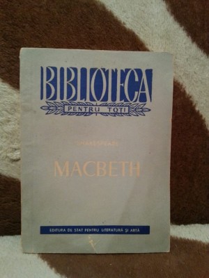 MACBETH-WILLIAM SHAKESPEARE foto