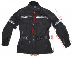 Geaca moto Pharao by POLO, protectii, Polo-Tex, Airguard, dama, marimea S foto