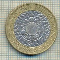 11506 MONEDA - MAREA BRITANIE - 2 POUNDS - ANUL 1999 -STAREA CARE SE VEDE