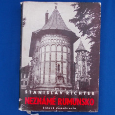 STANISLAV RICHTER - NEZNAME RUMUNSKO / ROMANIA NECUNOSCUTA , PRAGA , 1959 *