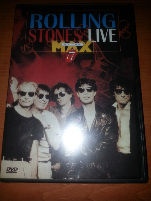 The Rolling Stones Live at the Max DVD Steel Wheels tour MAWA film Germania NM