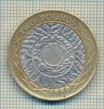 11505 MONEDA - MAREA BRITANIE - 2 POUNDS - ANUL 1999 -STAREA CARE SE VEDE, Europa