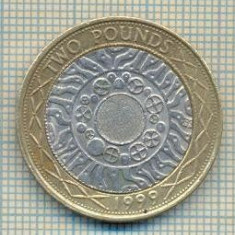 11505 MONEDA - MAREA BRITANIE - 2 POUNDS - ANUL 1999 -STAREA CARE SE VEDE