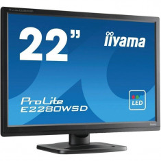 Monitor LED Iiyama ProLite E2280WSD-B1 22 inch 5 ms Black foto