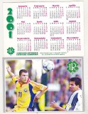 Bnk cld Calendar de buzunar 2001 - Loteria Nationala