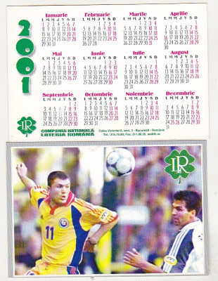 bnk cld Calendar de buzunar 2001 - Loteria Nationala foto