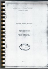 Termodinamica. Fizica statistica, Niculescu