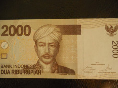 BANCNOTA INDONESIA-2000 RUPII-2014-NECIRCULATA foto