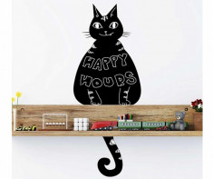 Sticker Blackboard Cat foto