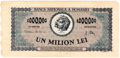 Bancnota 1000000 1.000.000 lei 1947 portret Decebal+Traian (5) foto